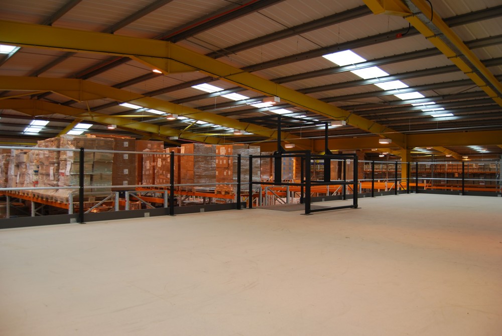 Increase Workspace with a Mezzanine Floor | Spires | Total Interiors Direct