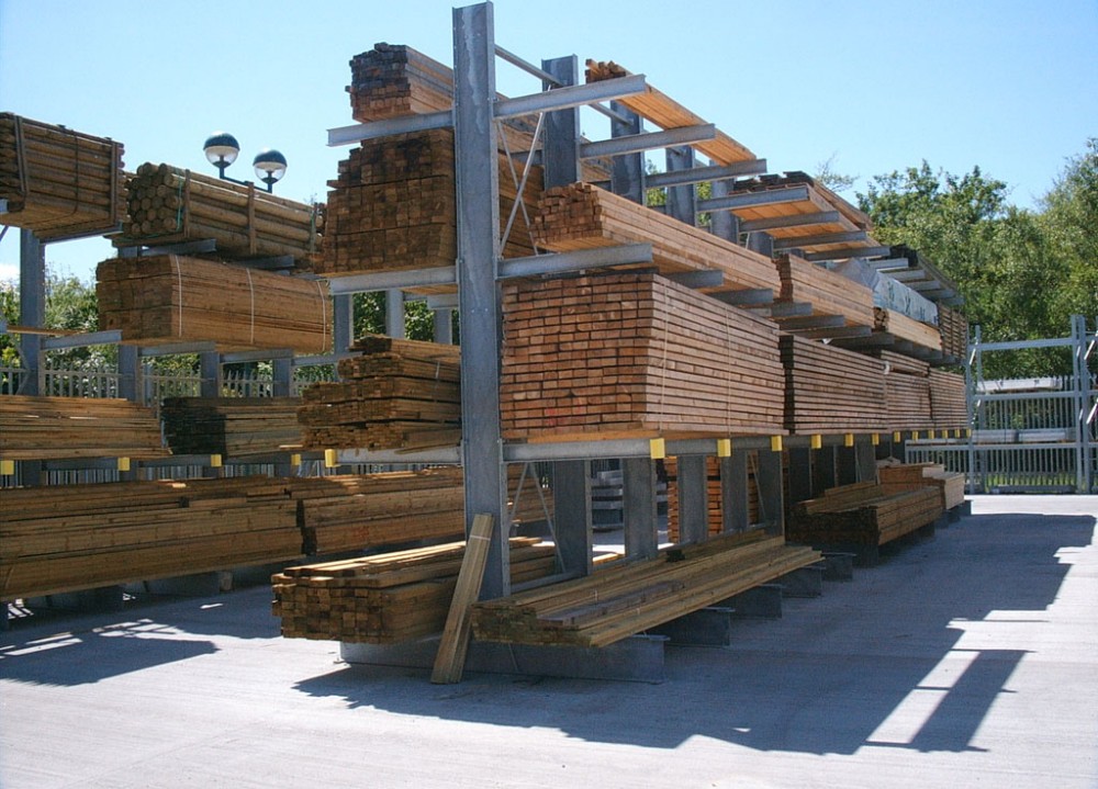 timber cantilever storage systems